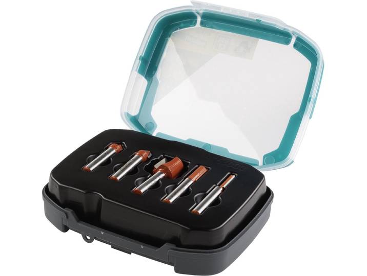 wolfcraft - Groeffrees set HM - Frees Set 5 delig - 8753000