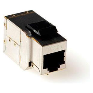 ACT Keystone Coupler RJ-45 shielded CAT6A. Type: CAT6A Keystone coupler c6a shielded (SD6519)