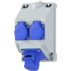 PC Electric 16081352 Steckdosen-Verteiler Grau, Blau