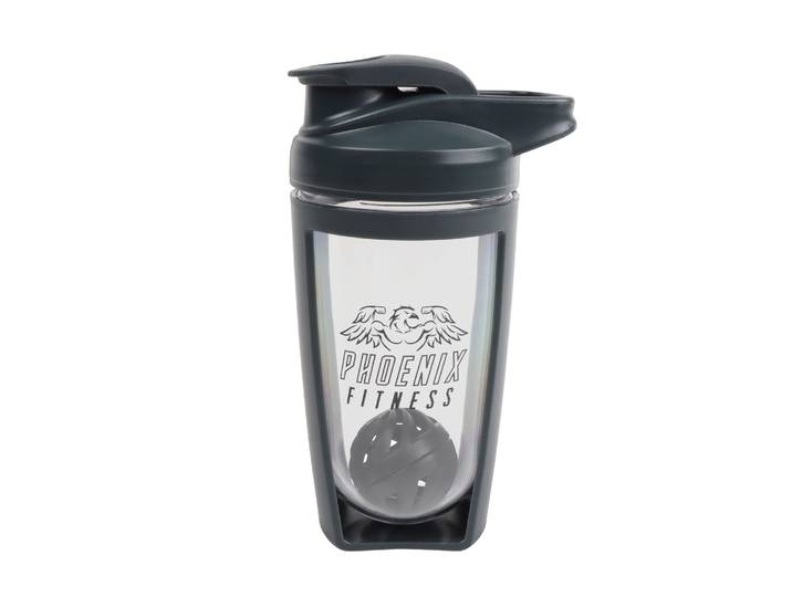 Proteinshaker 600 ml Schiefergrau