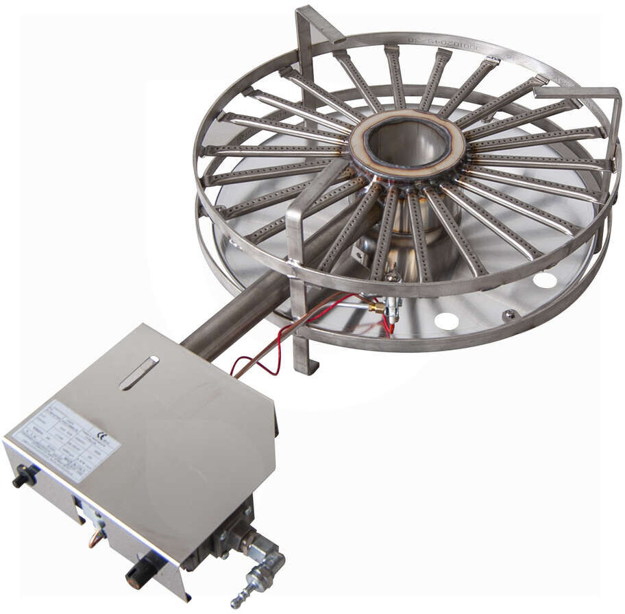 Polsinelli Fornellone a gas inox 26 kW PSPEV ⌀ 56