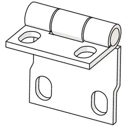 Stahl Scharnier Zubehör verpackt 8250