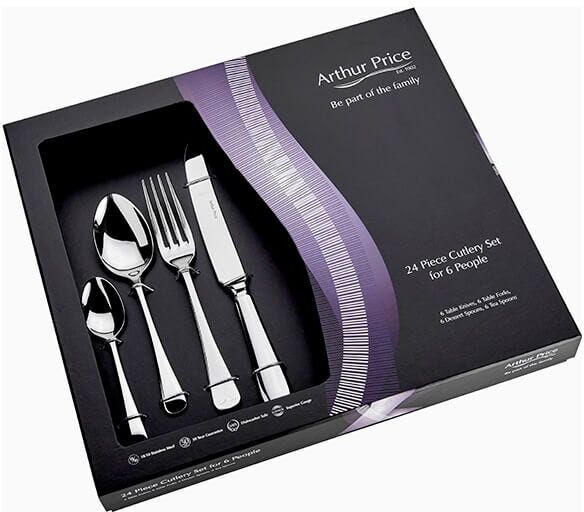 Arthur Price Classic Old English 24 Piece Cutlery Box Set