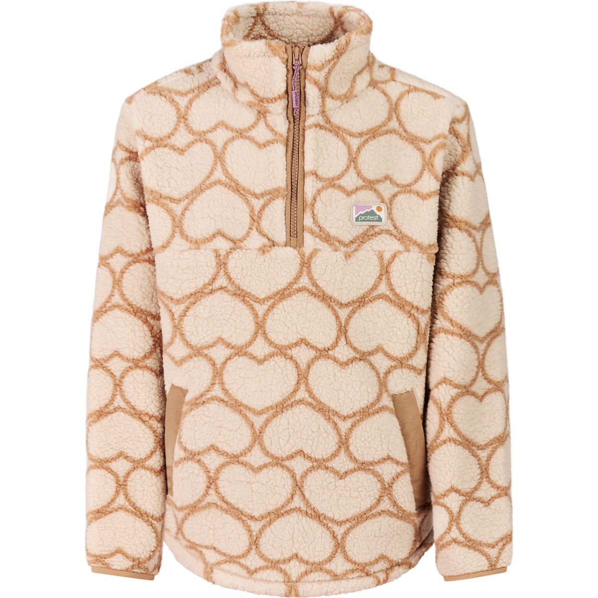 Protest Prtbrenda JR Outdoor 1/4 Zip top kitoffwhite (106) 176 31962002-106-176