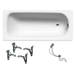 Kaldewei Saniform Rechteck-Badewanne KWB3631N