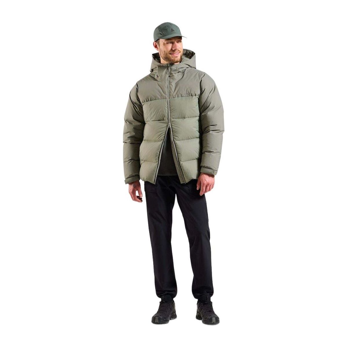 Odlo The Ascent Down Hooded Jacket shadow (10876) S 529992-10876-S