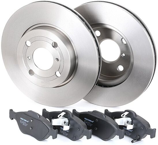 RIDEX 3405B0237 Brake discs and pads set