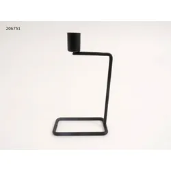 Kerzenhalter NIGHT schwarz (H 20 cm) - H 20 cm