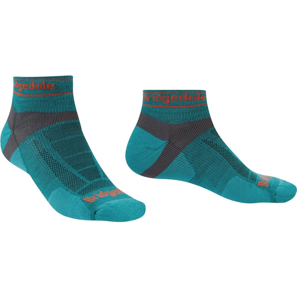 Bridgedale Trail Run Ultralight T2 Merino Sport Low teal (259) S 710203-259-S