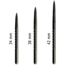 BULL'S GP3 Steeldartspitzen Schwarz