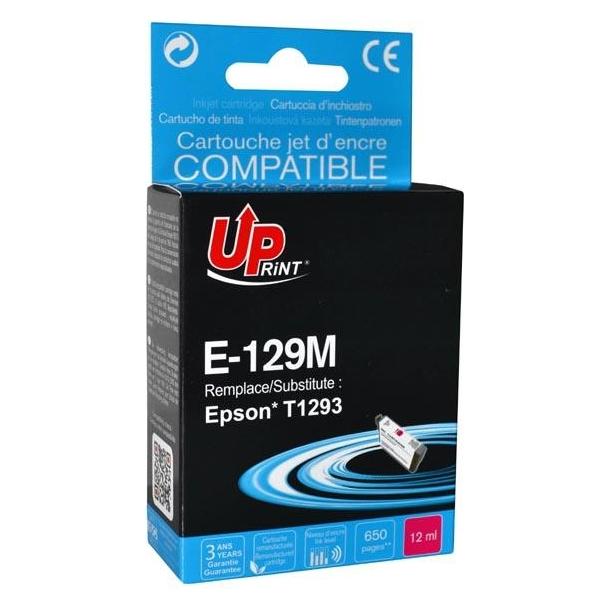 Print UPrint kompatibel Ink mit C13T12934010, T1293, E-129M, magenta, 10ml (M) (35842247)
