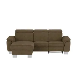 Mein Sofa bold Ecksofa  Beata , braun , Maße (cm): B: 234 H: 80 T: 163.0