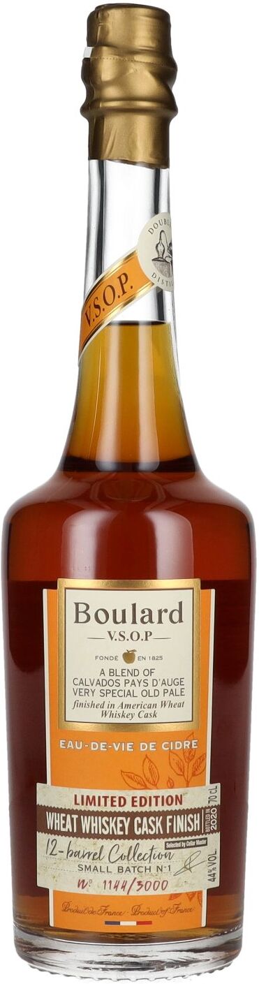 Boulard Calvados Pays d'Auge V.S.O.P. Wheat Whiskey Cask Finish Limited Edition 44% Vol. 0,7l