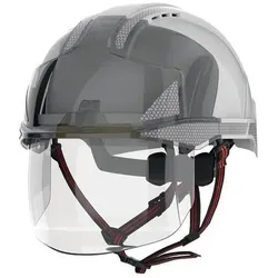 Jsp Industriekletterhelm EVO® VISTAshield® DualswitchTM weiß/rauch ABS