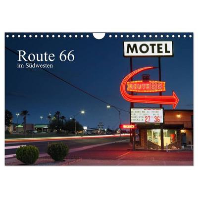 Route 66 im Südwesten (Wandkalender 2026 DIN A4 quer), CALVENDO Monatskalender