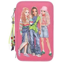 Depesche, Etui, TOPModel 3-Fach Federtasche JOY inkl. Stifte