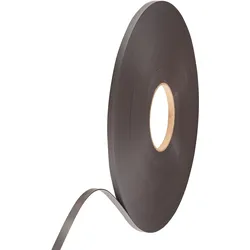 Magnetband ohne Kleber 15 mm | 100 m | 2 mm, Ferrit, schwarz