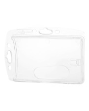 Durable Namensschildhalterung für 54 x 85 mm durchsichtig Packung mit 10 Hartbox 1 Betriebs-/Sicherheitsausweis x (890519)