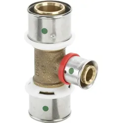 Viega T-Stück Fonterra 1218.3 in 32x20x32mm Rotguss
