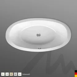 Mauersberger Badewanne „fusaca“ 1900 × 1000 mm in Pergamon