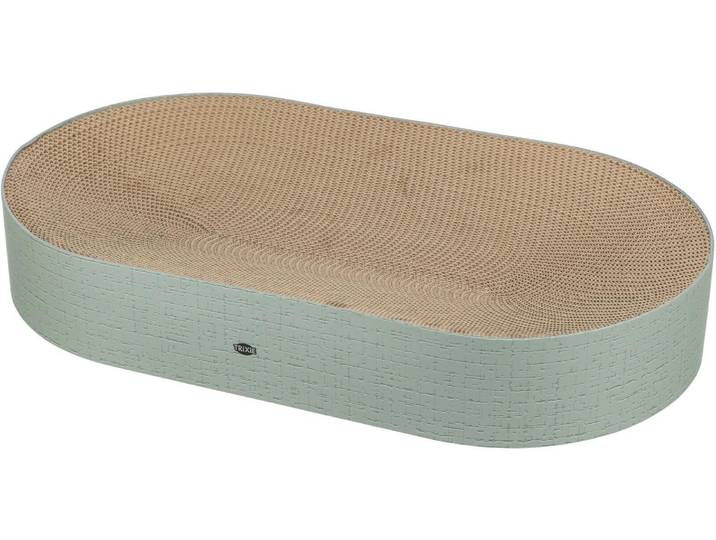 Katzenliege TRIXIE Trixie Lido Karton Katzenminze 63 x 10 x 35 cm Salbei , hellgrün, Tierbetten, Katzenliege