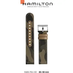 Hamilton - Khaki Field Auto Band-set Textil Camouflage Beige 20/20 H690.705.122 - beige