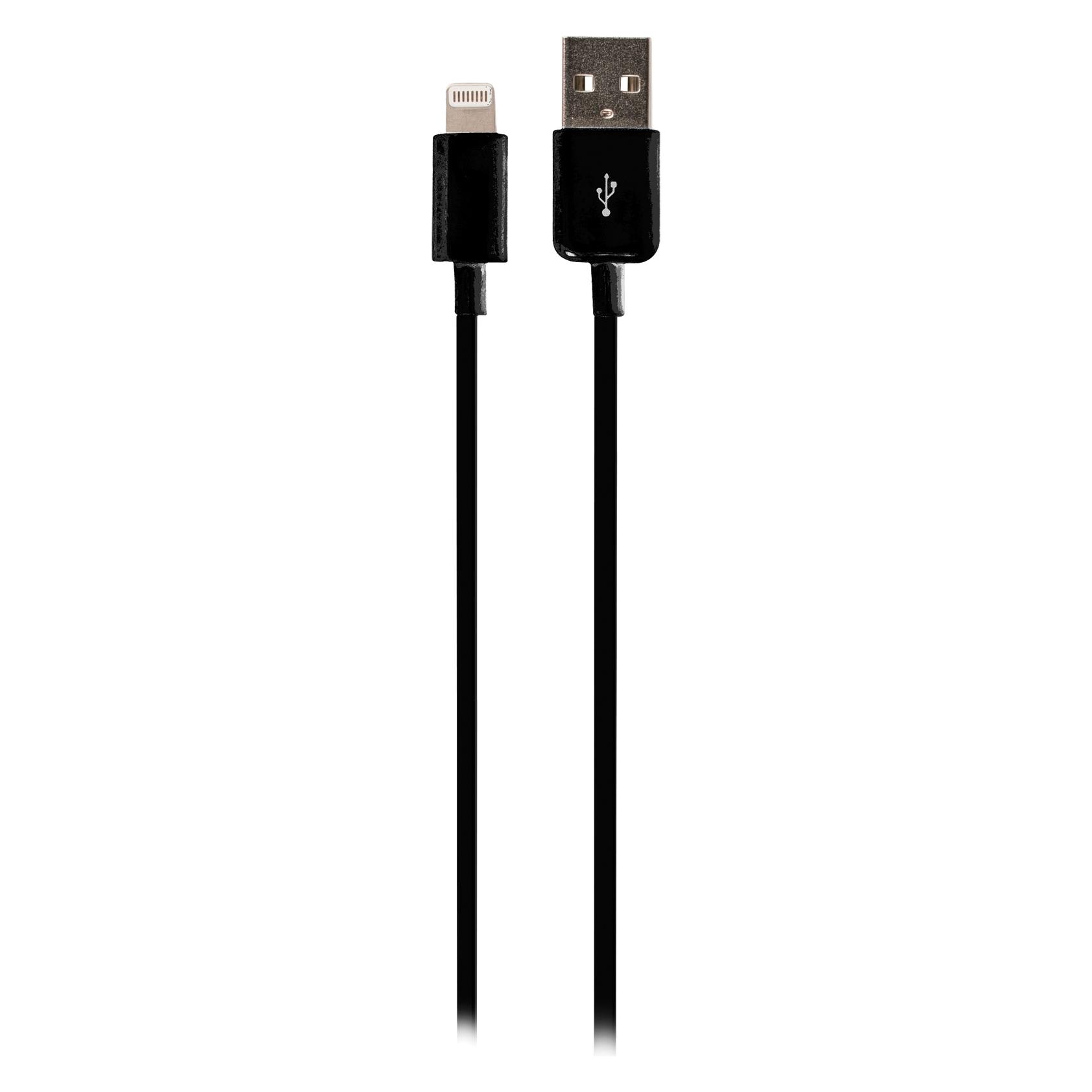 Valueline Kabel USB-A - Lightning 2m černá / Synchronizační a nabíjecí kabel / pro Apple (2 m) (VLMP39300B2.00)