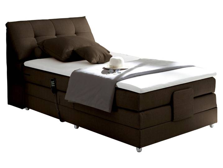 Esposa Boxspringbett CARPINO, Stone, Stoff