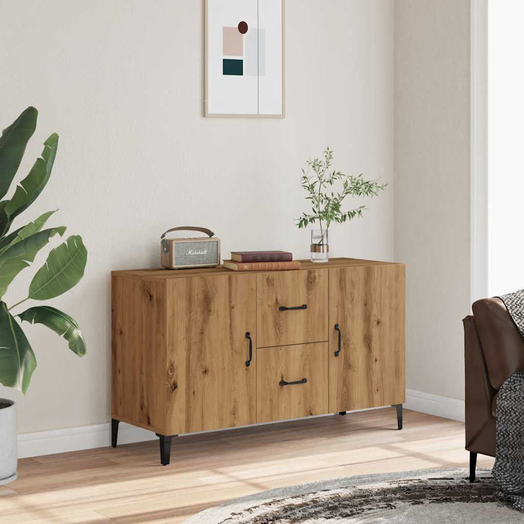 George Oliver Blasford 100 cm W Sideboard Artisan oak 60cm H X 100cm W X 36cm D