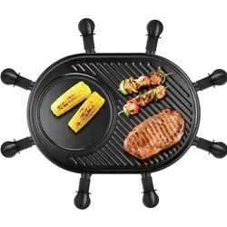 Unold 48795 Raclette Gourmet, Racletteofen, Schwarz