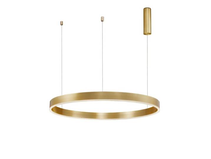 Nova Luce Pendelleuchte Motif - Gold , 100 , dimmbar mit Phasend
