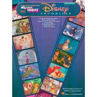 Disney Favorites - E-Z Play Today Volume 392 65 Disney Hits for Keyboard and Piano Players Easy-To-Play Sheet Music Collection Popular Disney Songs
