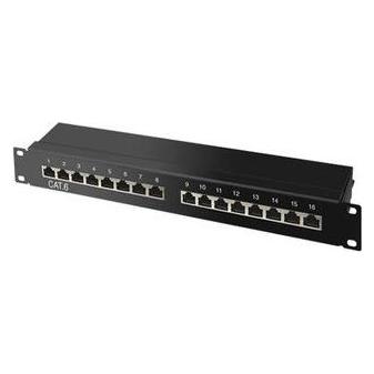 Shiverpeaks --cat 6 Patchpanel, geschirmt, 16 Ports (BS75064) (BS75064)