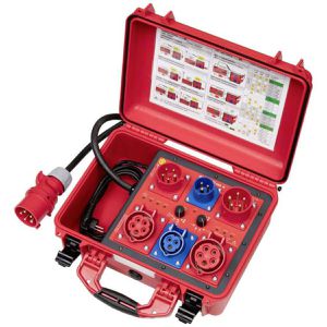 Benning Messadapter 044162, MA 4, aktiv / passiv, VDE0544-4, DKD/DAkkS-Kalibrierung, 16A/32A CEE, für Gerätetester