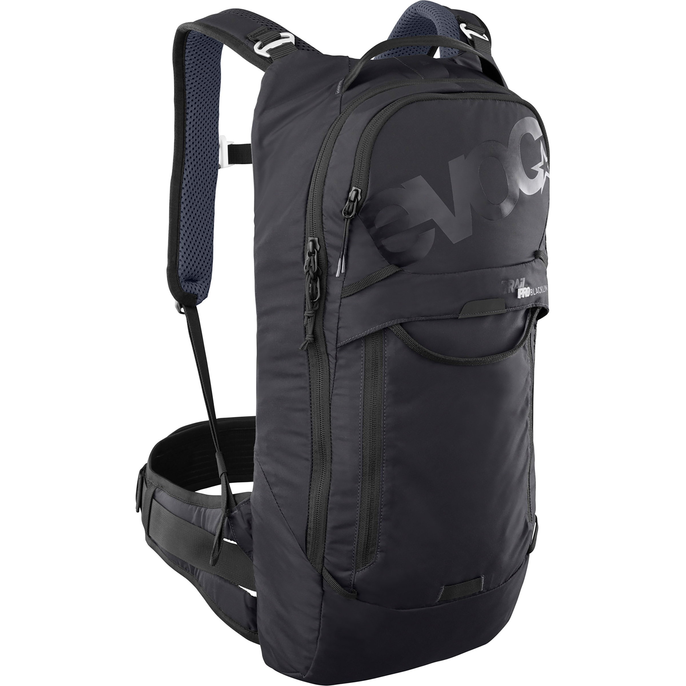 Evoc Trail Pro Blackline 10 Fahrradrucksack Fahrradrucksäcke schwarz Größe 10L | S-M Mountainbike