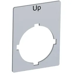 ABB Accessories Textschild ”Up” für Schalter mit 1 Schaltstellung SK615552-32