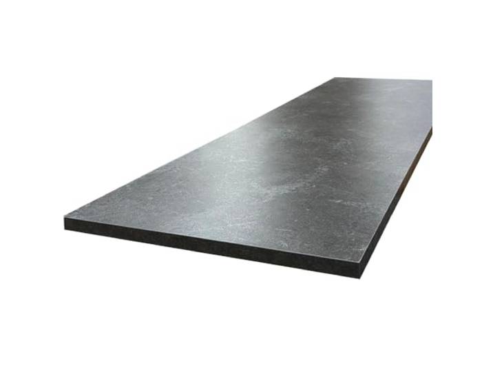Plan de travail stratifié HPL ardoise 3000 x 650 x 38 mm FSC