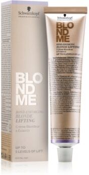 Schwarzkopf Professional Blondme Lifting creme aclarador para cabelo loiro e grisalho tom Ice 60 ml. Blondme Lifting