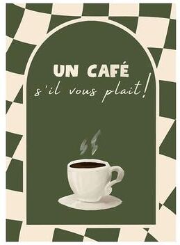 Inspire Select Coffee Diver Canvas Wall Art Trendy Coffee Lover Poster For Kitchen & Home Gallery Decor q0057 13 11.81 16.54 In Unframed