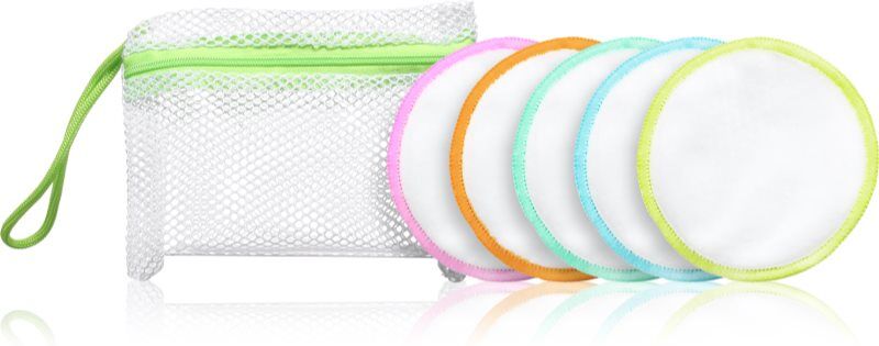 Revolution Skincare Skin Microfibre Cleansing Rounds washable microfibre makeup removal pads 6 pc