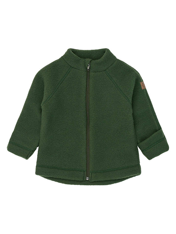 mikk-line Wolljacke in Grün - 80