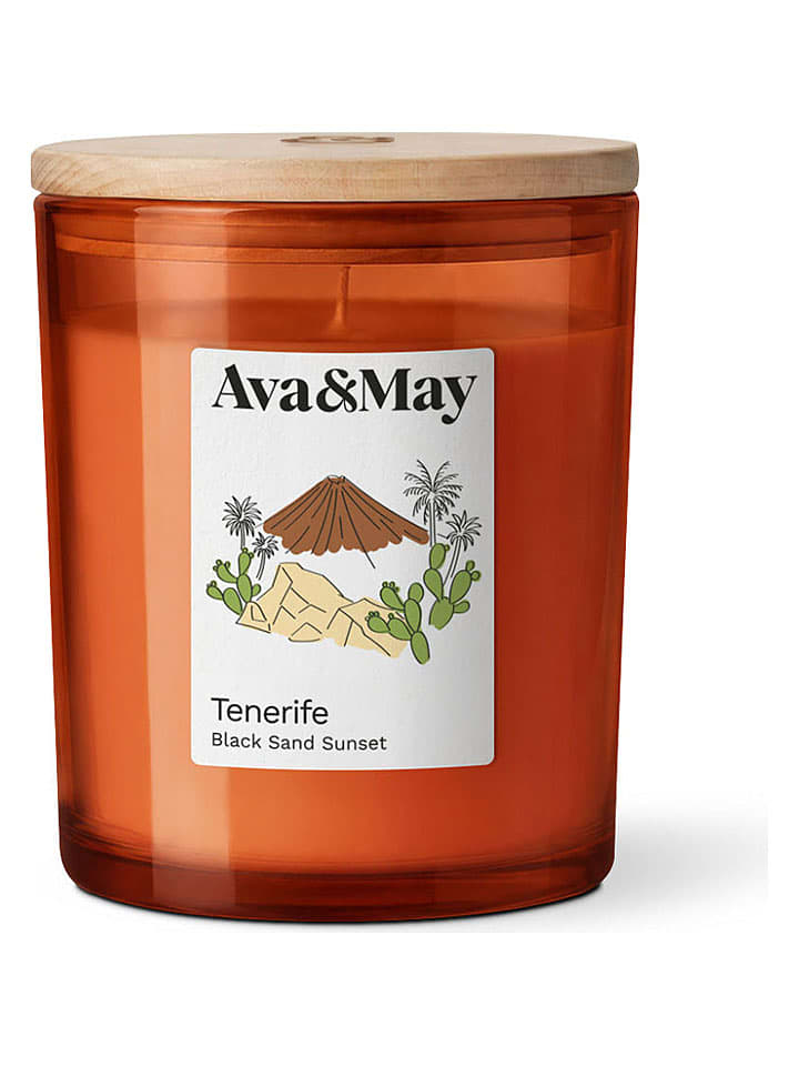 AVA&MAY Duftkerze "Tenerife" in Orange - 220 g - onesize