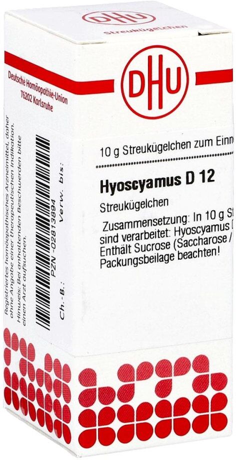 DHU Hyoscyamus D12 Globuli