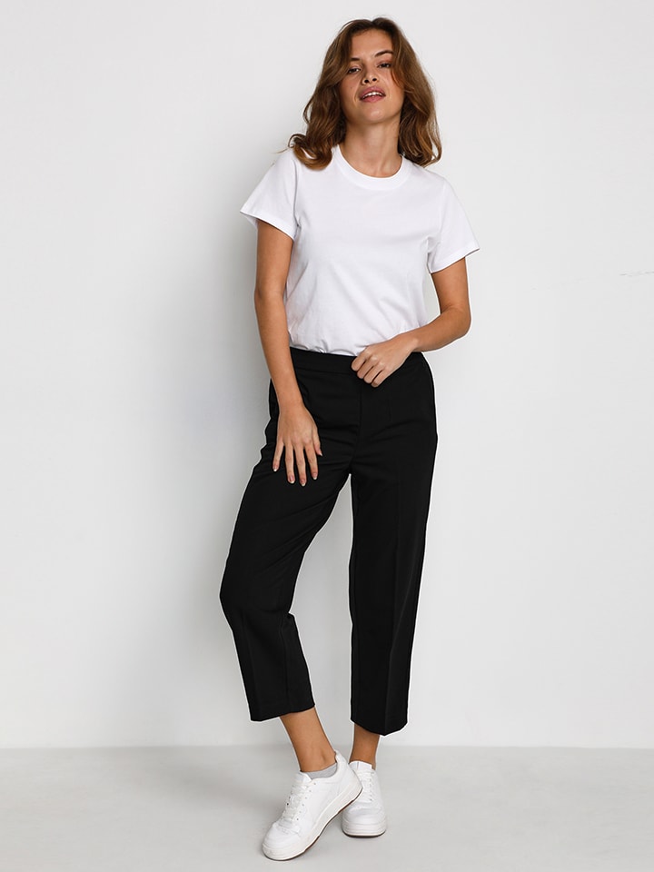 Kaffe Hose in Schwarz - 36