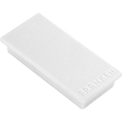 Franken Magnete Weiß 1 kg Tragfähigkeit 10 Stück