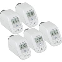 Smart Home Heizkörperthermostat Basic (HmIP-eTRV-B-2), Heizungsthermostat weiß, 5er Set