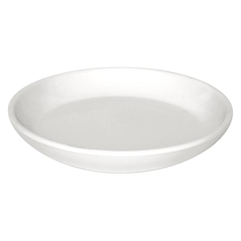 Domoletti Ceramic plate, EMI, Ø 20 cm, white matt (5906750949482)