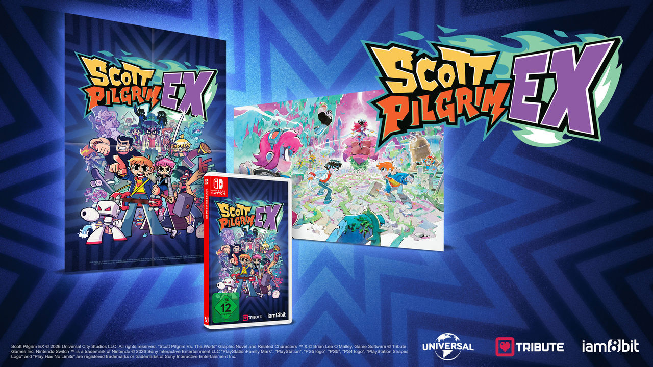 IAM8BIT Spielesoftware "Scott Pilgrim EX", ohne farbbezeichnung, Nintendo Switch, Spielesoftware, Spielesoftware
