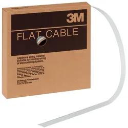 3M 3801/16 Flachbandkabel, 16-polig, 3801 Serie, Litzenleiter, 1,27 mm, Grau, 30,5 m