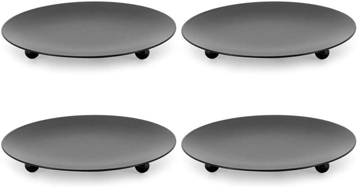 Allecto Plus Metalen kaarsenhouders voor wierookkegels en decoratie